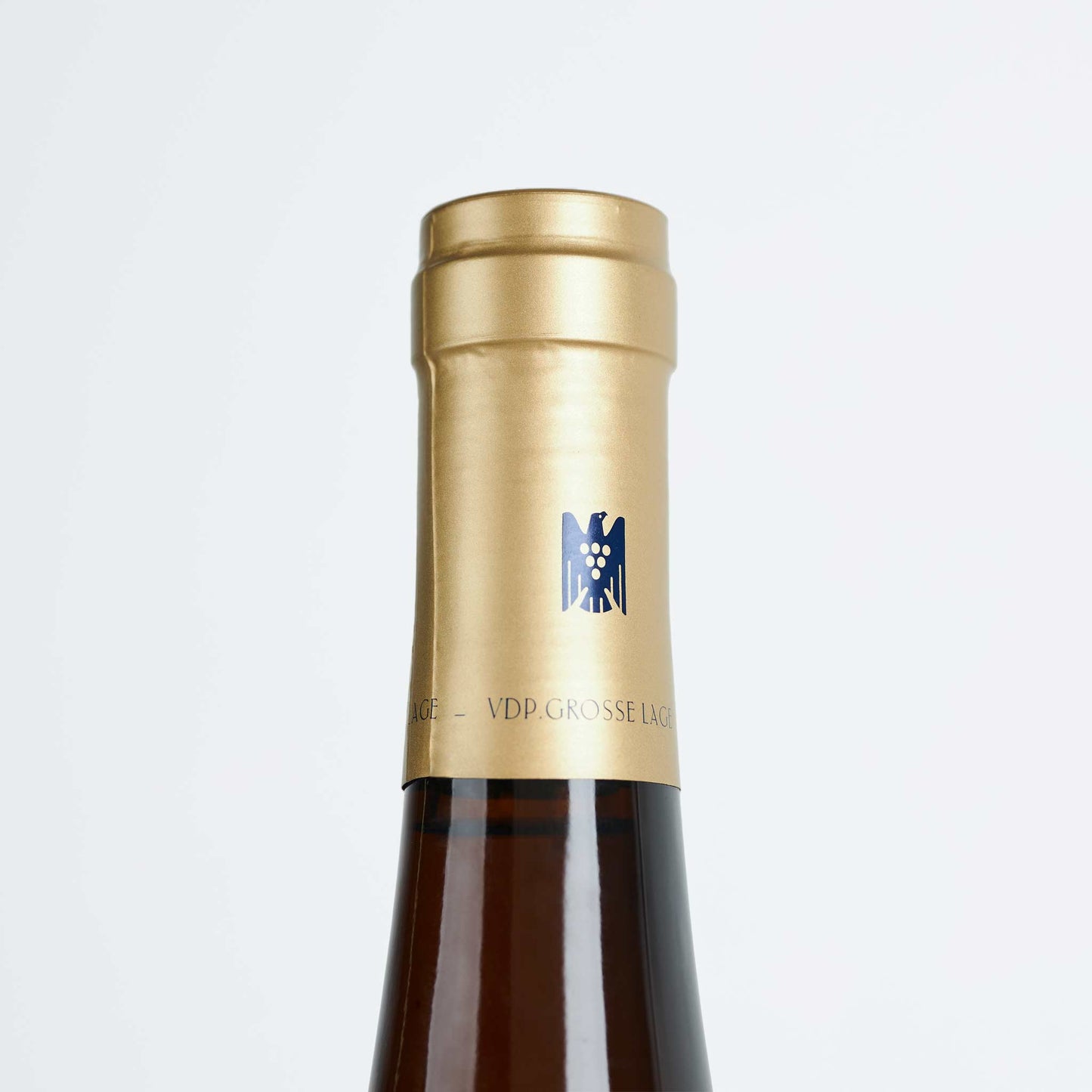 goldene Banderole mit Adler Emblem