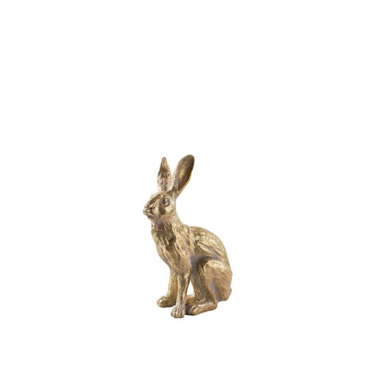 Osterdeko - Hase Amy gold 27,5 cm