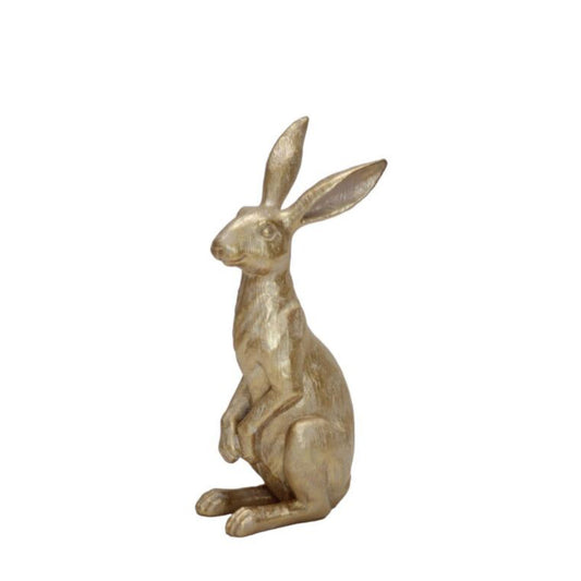 Osterdeko - Hase Jan gold 68 cm