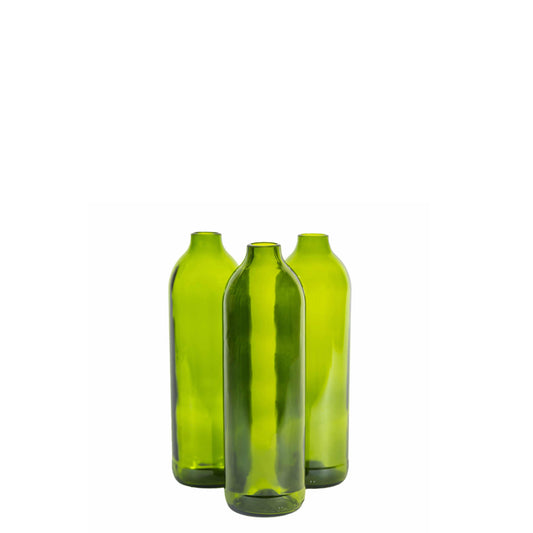 Originalhome Vase aus recycelten Weinflaschen
