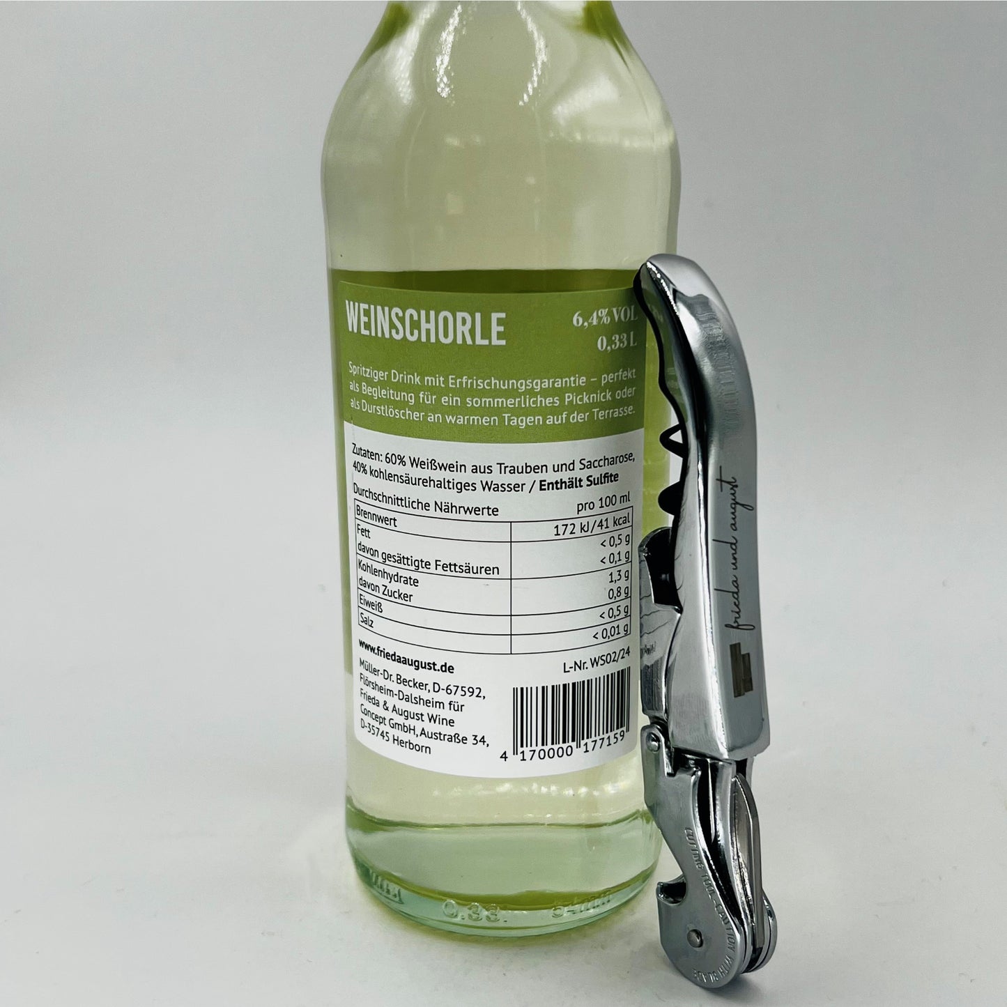 Müller-Dr. Becker Weinschorle Frieda & August 0,33l