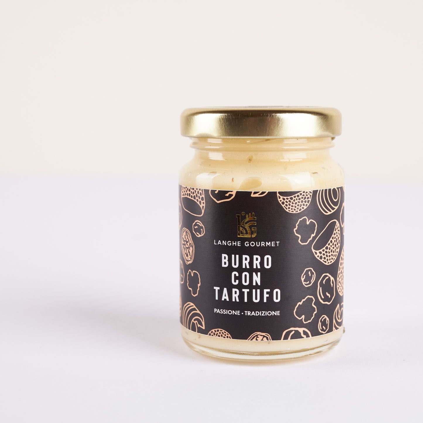 Trüffelbutter aus den Alba-Trüffeln aus der Piemont-Region