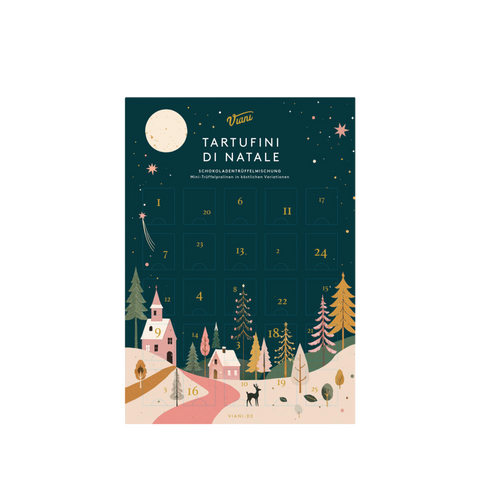 Adventskalender mit gemischten Tartufini dolci
