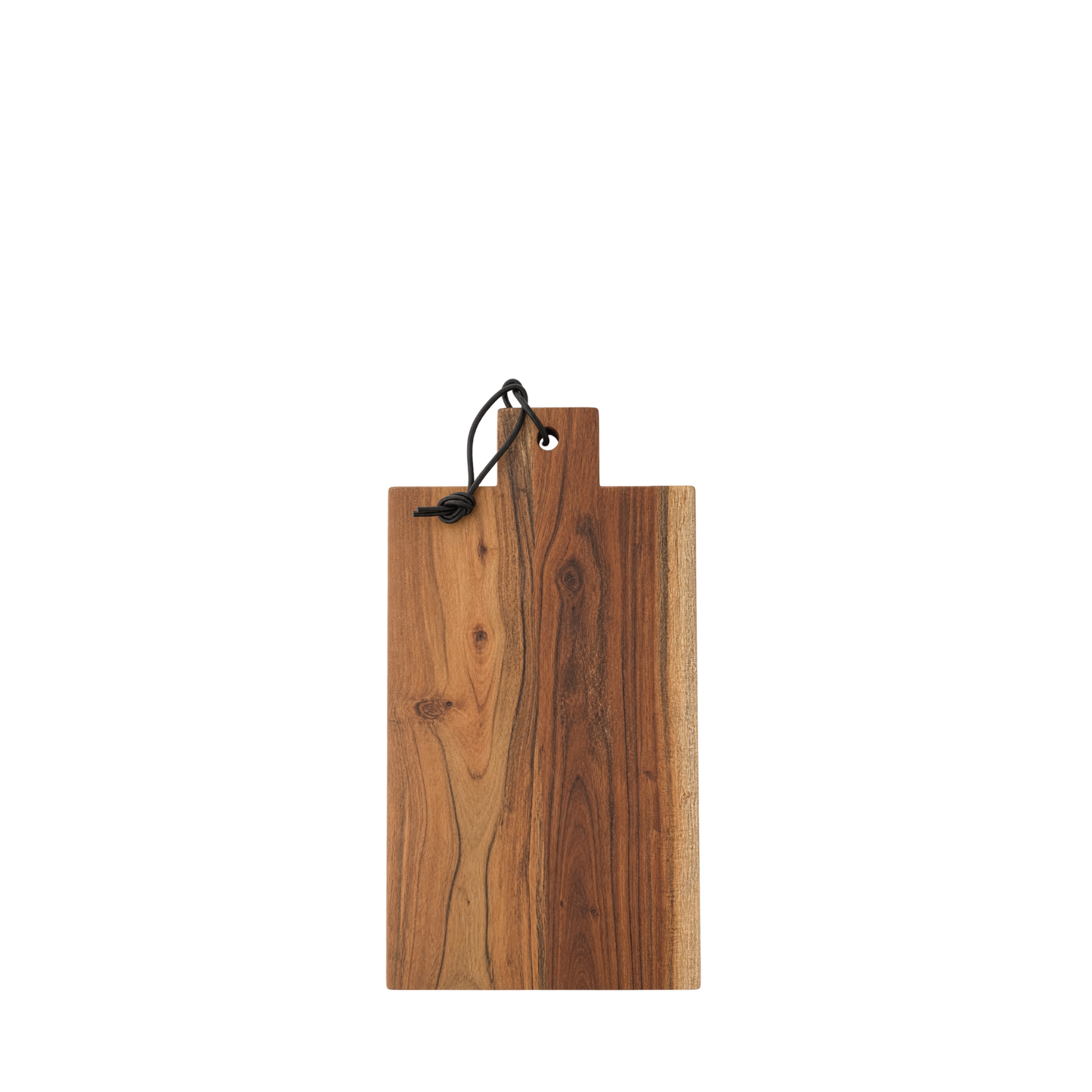 Schneidebrett aus Holz mit Lederband