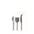 Käsemesser-Set Edelstahl