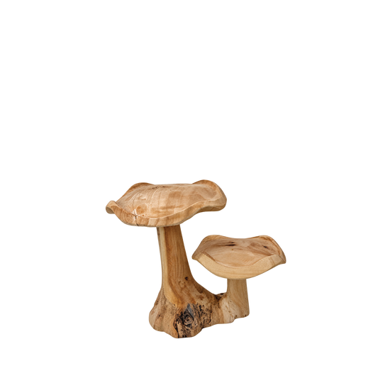 Deko Holz - Pilze Teak