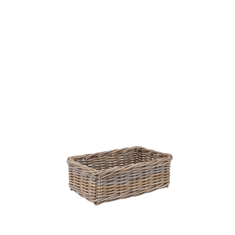 Geschenkkorb Rattan Polut grey