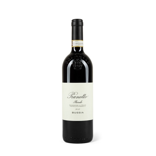 Der Wein Barolo Bussia DOCG Prunotto 2013 aus der Weinregion Piemont.